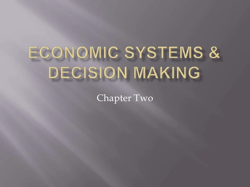 Economic systems and decision making guided reading activity